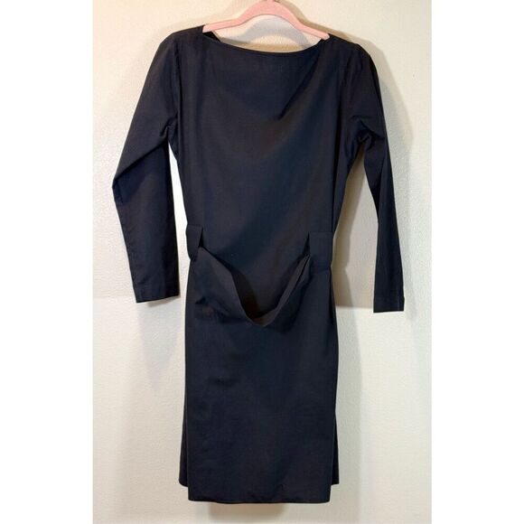 NWOT Megan Park Mid-Length Floral Embroidered Tie Waist Dress  Women's 0 - Picture 6 of 13